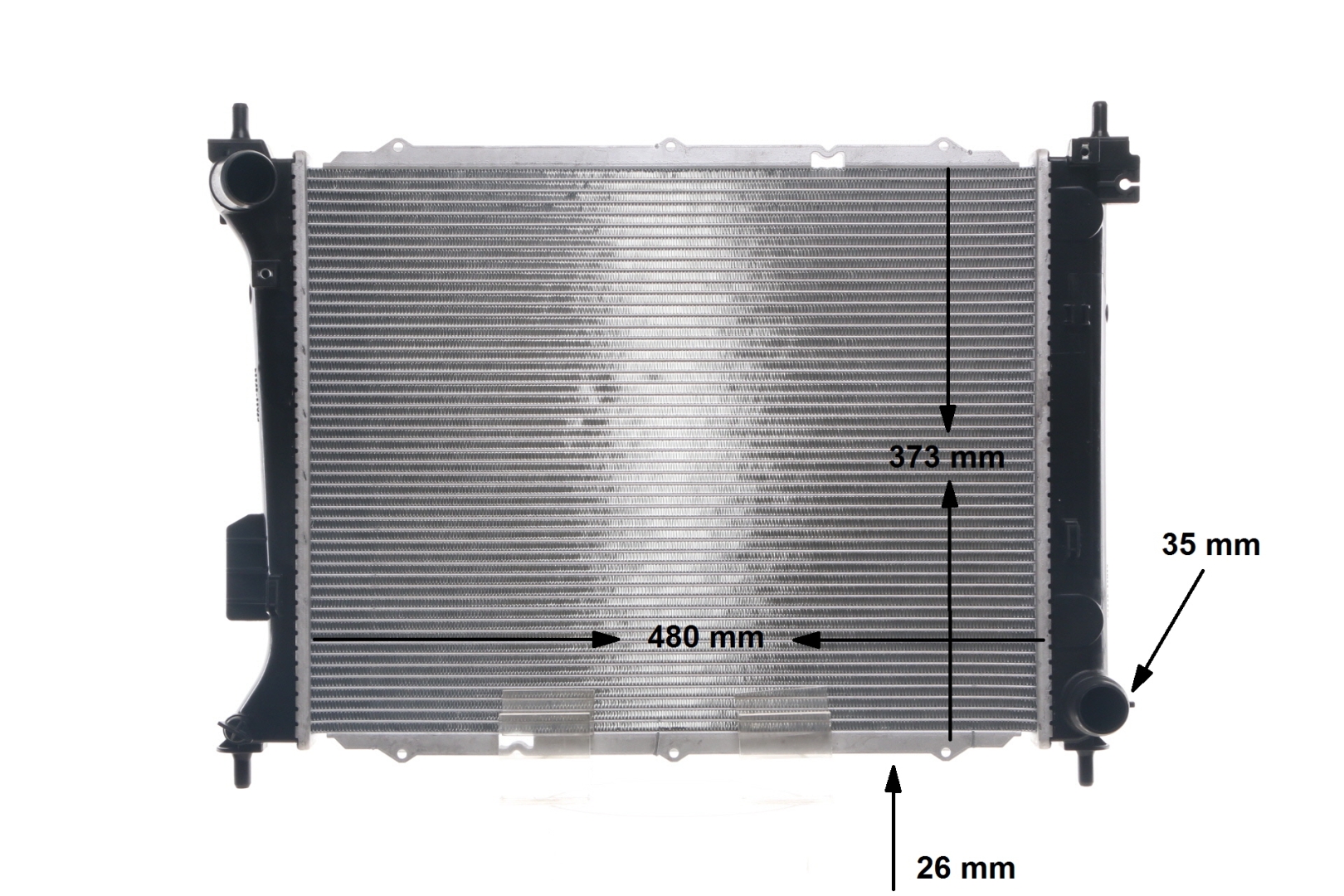 MAHLE ORIGINAL CR 1695 000S Chłodnica silnika Hyundai i20 PB 1.6 CRDi 116 KM olej napędowy cena