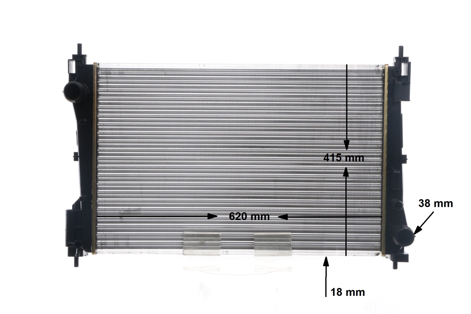 MAHLE ORIGINAL 376788784 Radiatore motore