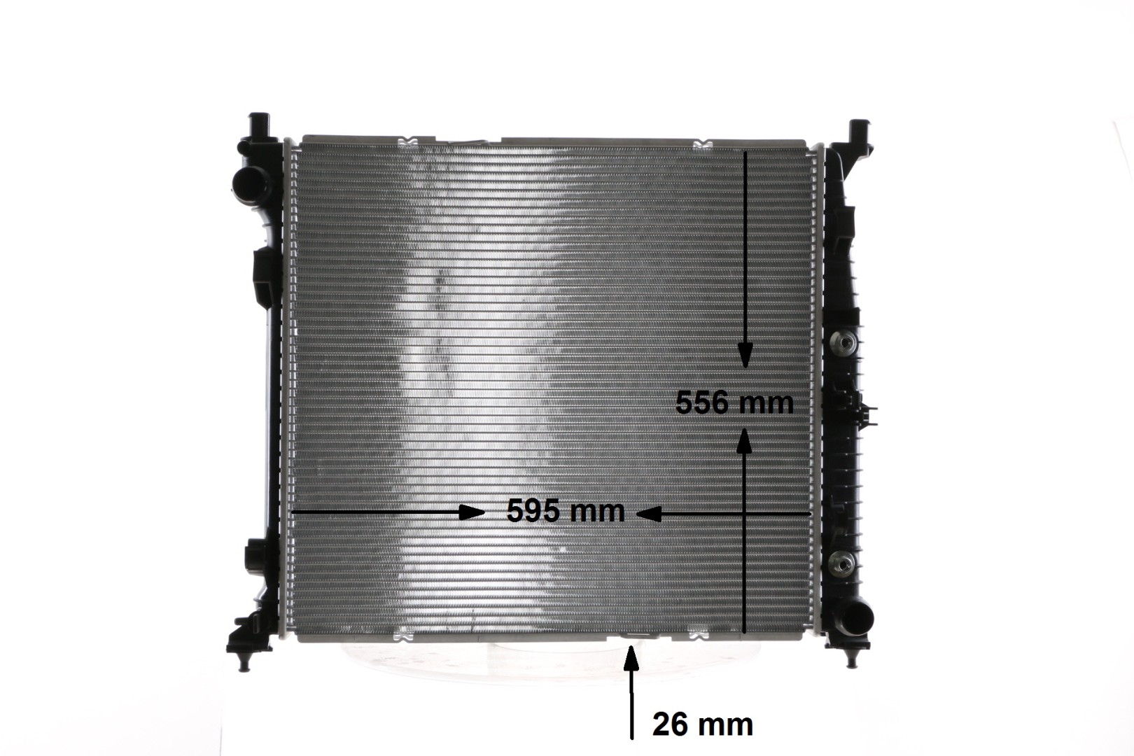Radiaator, mootorijahutus CR 1906 000S MAHLE ORIGINAL A099 500 1303 MERCEDES-BENZ