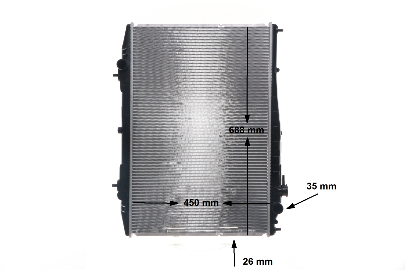 MAHLE ORIGINAL CR 1963 000S Ψυγειο νερου Nissan Pickup D22 φθηνά