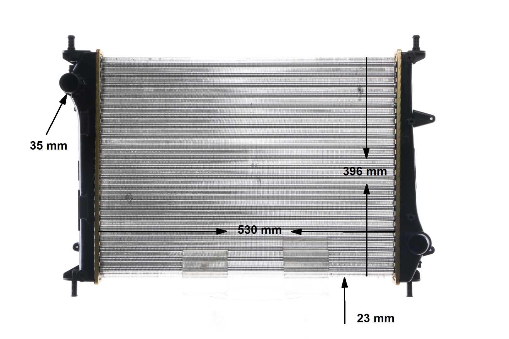MAHLE ORIGINAL 376900154 Radiador, arrefecimento do motor