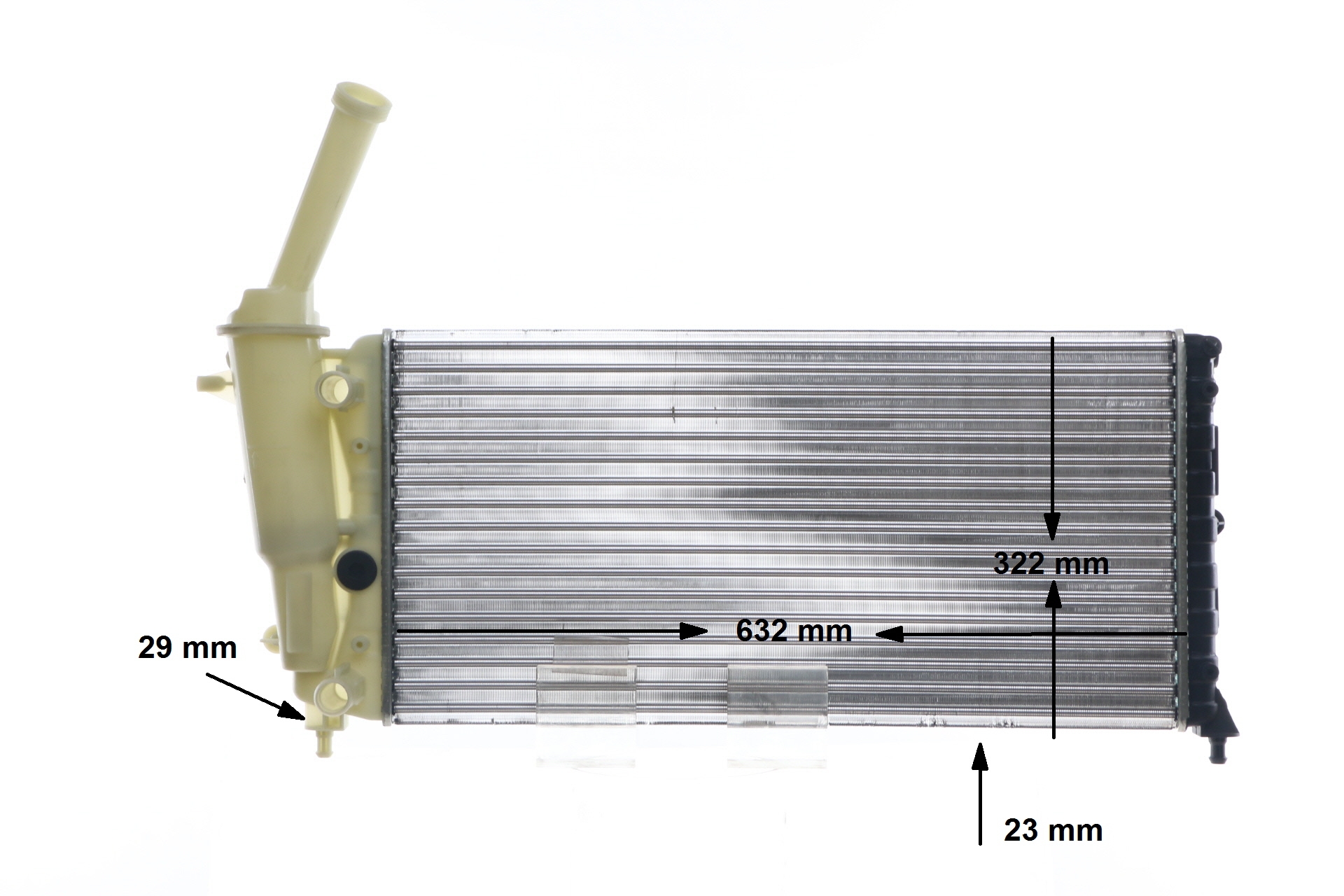 MAHLE ORIGINAL 8MK 376 900-254 Radiateur du moteur