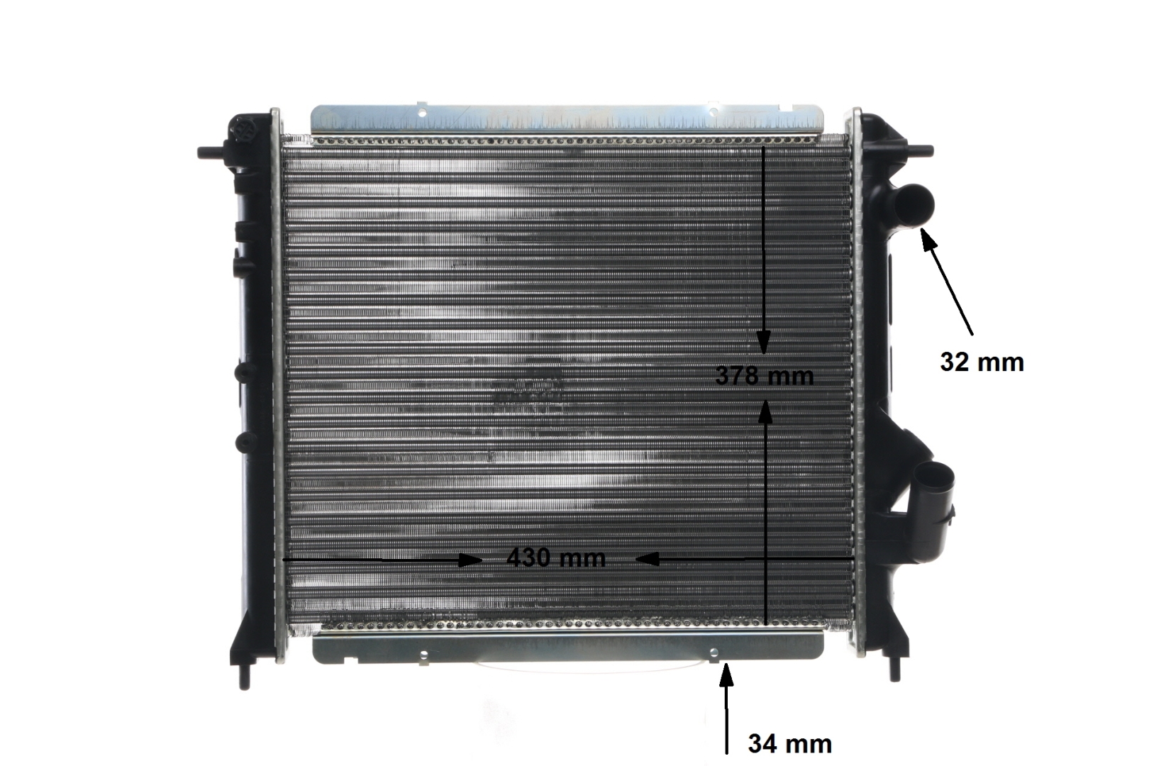 MAHLE ORIGINAL 376708611 Radiateur du moteur