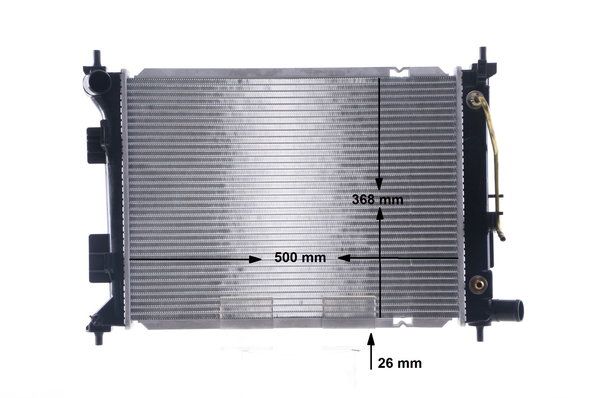 MAHLE ORIGINAL 376908164 Chłodnica, układ chłodzenia silnika