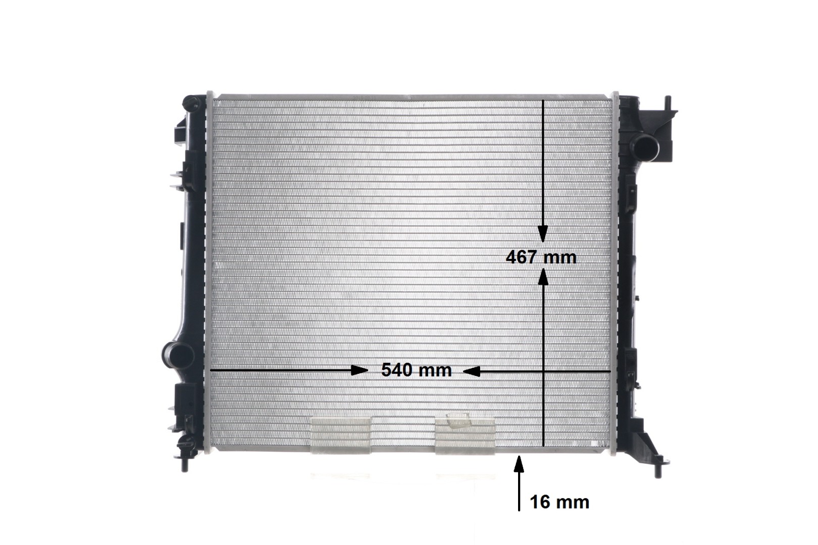 Radiateur du moteur CR 2240 000S MAHLE ORIGINAL 214101527R NISSAN