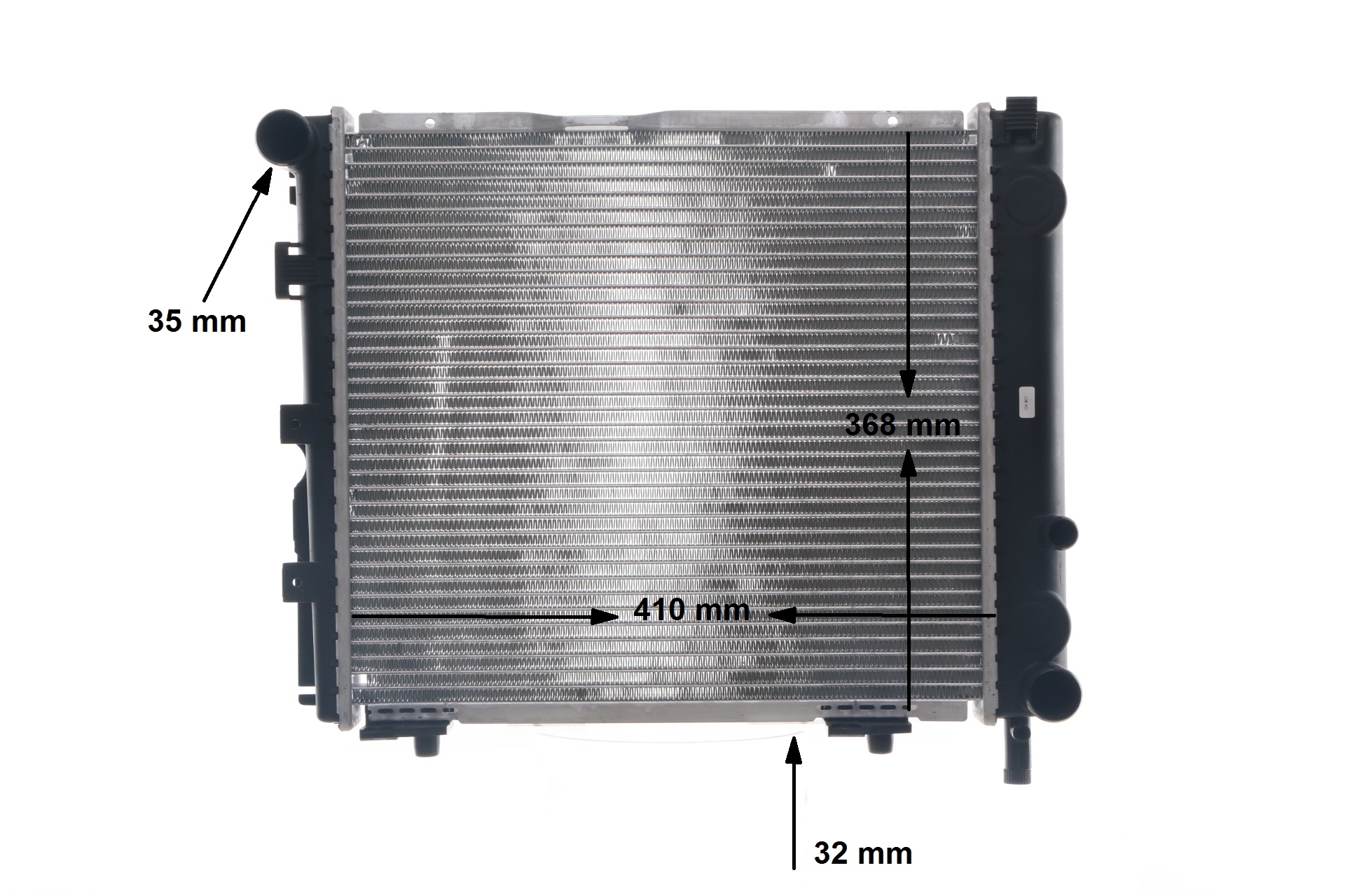 MAHLE ORIGINAL 376712154 Kühler, Motorkühlung