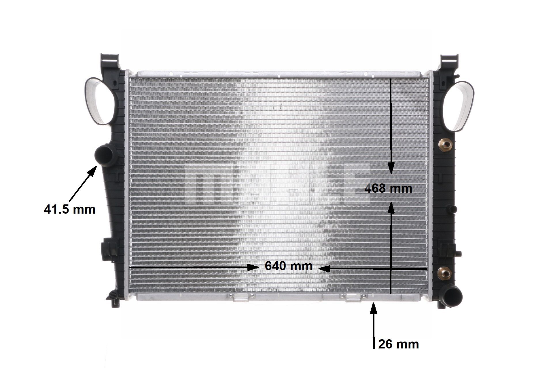 Radiateur du moteur CR 304 000S MAHLE ORIGINAL A220 500 0003 MERCEDES-BENZ