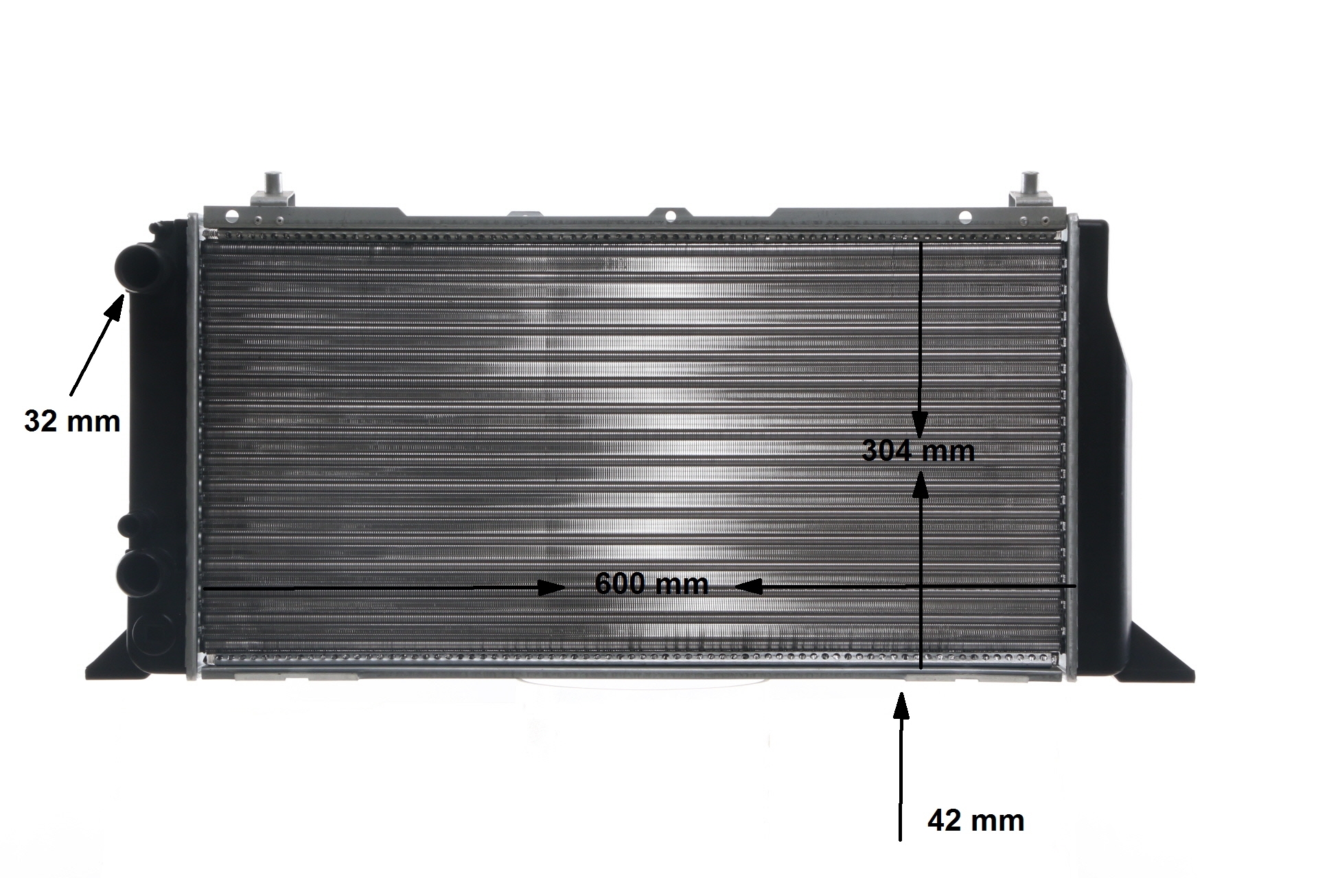 MAHLE ORIGINAL 376714471 Jäähdytin, moottorin jäähdytys