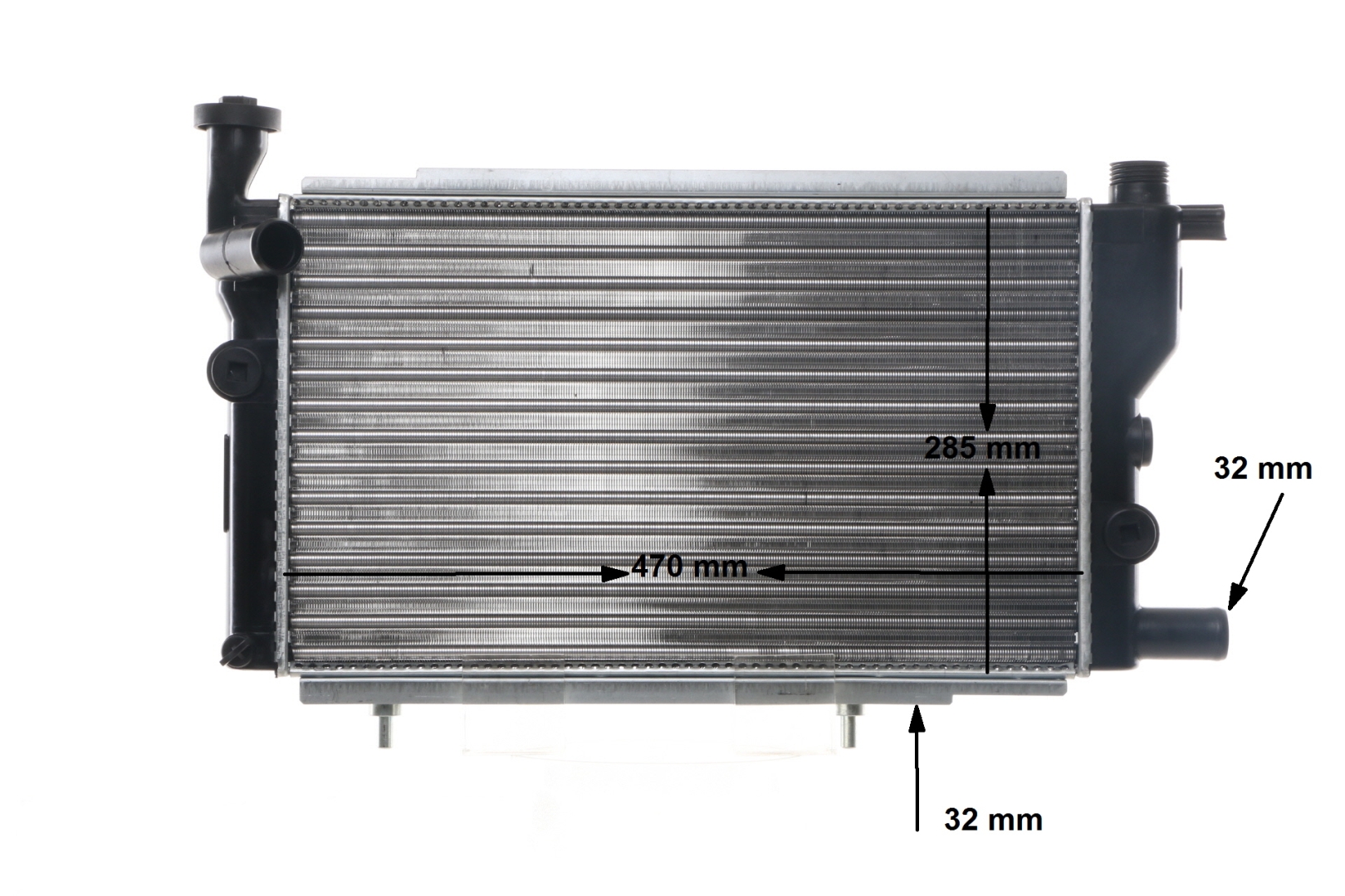 MAHLE ORIGINAL CR 428 000S Vízhűtő Peugeot 205 2 1.1 60 LE Benzin árak