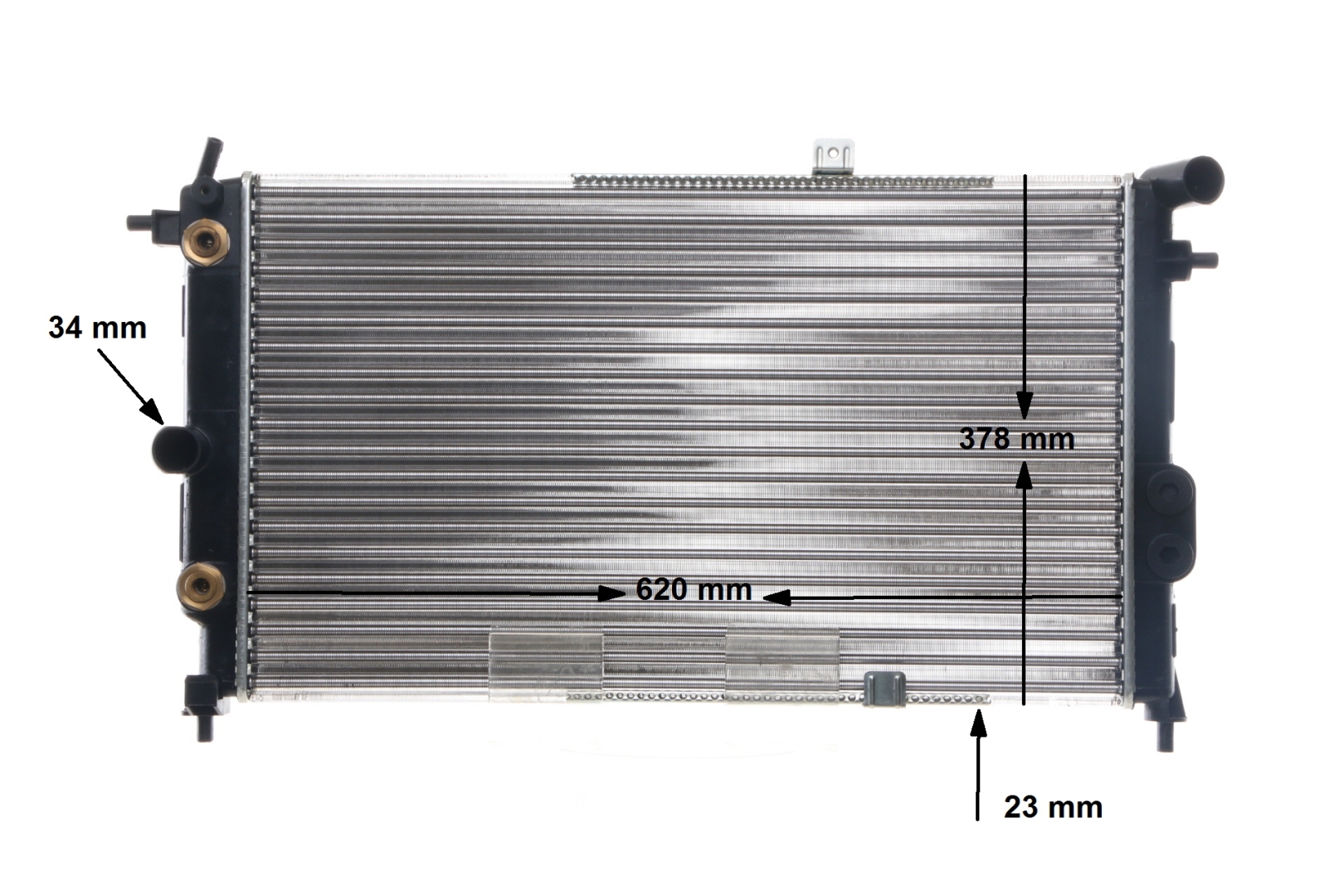 MAHLE ORIGINAL 376715741 Radiateur du moteur
