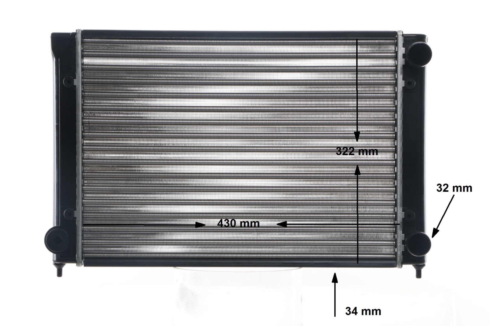 MAHLE ORIGINAL CR 516 000S Hűtő Passat 3a5 1.6 72 LE Benzin árak