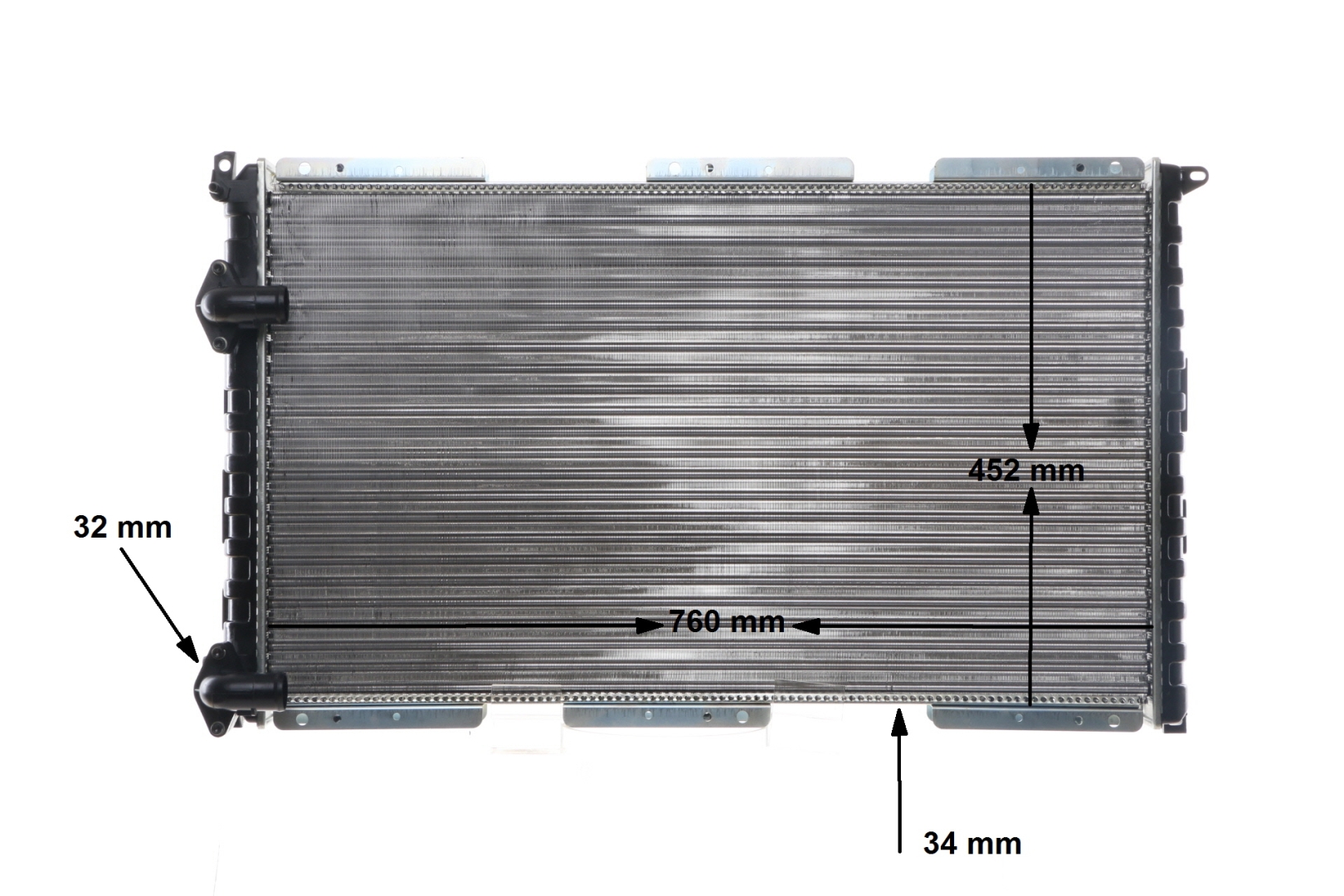 MAHLE ORIGINAL Radiateur CR 526 000S CR 526 000S Radiateur MAHLE ORIGINAL RENAULT MASTER