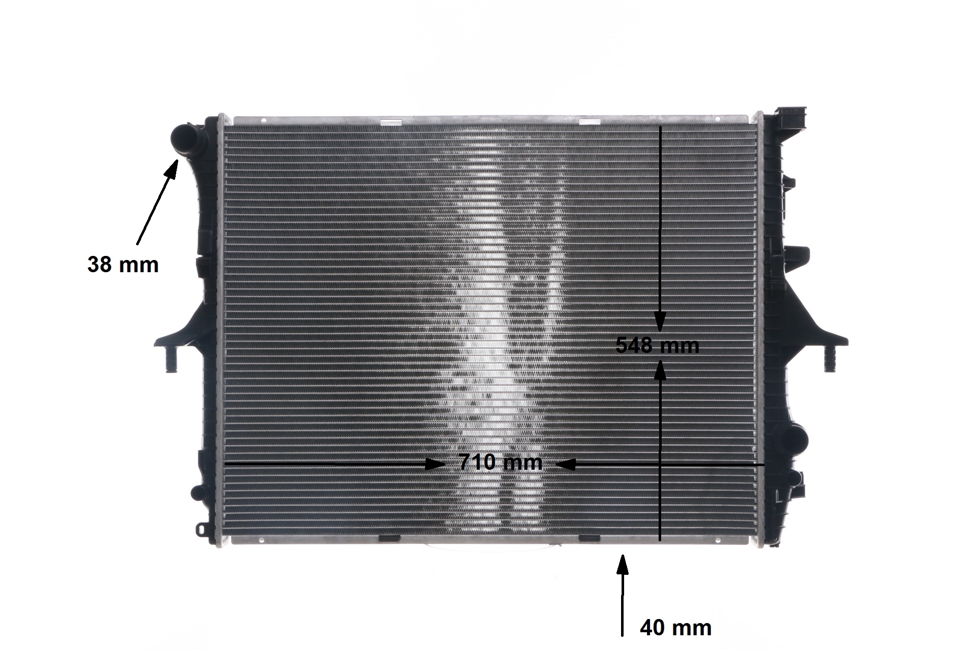 Chladič motora CR 568 000S MAHLE ORIGINAL 7L6 121 253 Chladič motora CR 568 000S MAHLE ORIGINAL 7L6121253 AUDI