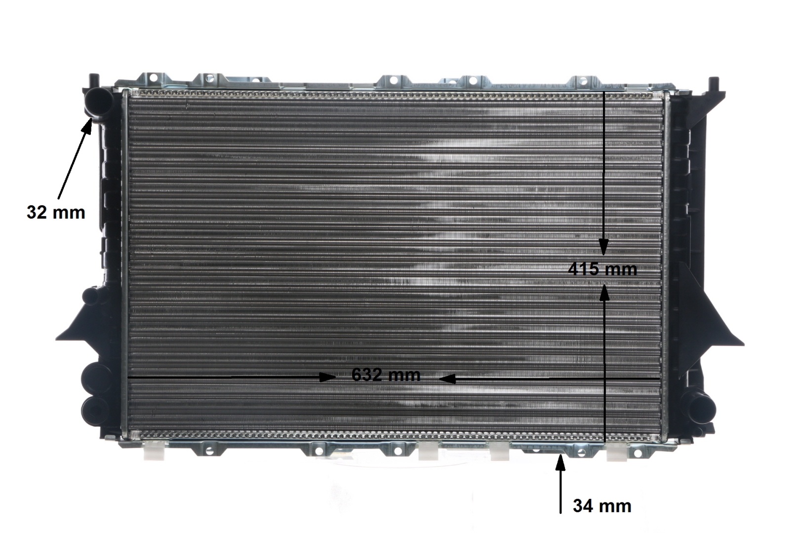 MAHLE ORIGINAL 376719351 Radiators, Motora dzesēšanas sistēma
