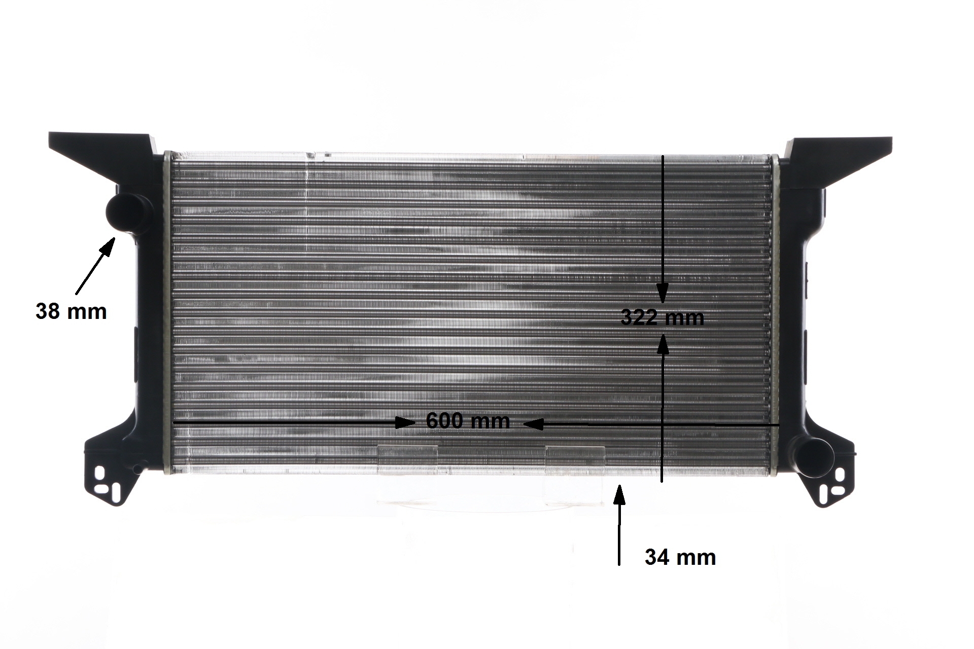 MAHLE ORIGINAL CR 623 000S Kylare FORD Transit Mk3 Flak/Chassi (VE6) 2.5 DI 71 hk Diesel pris
