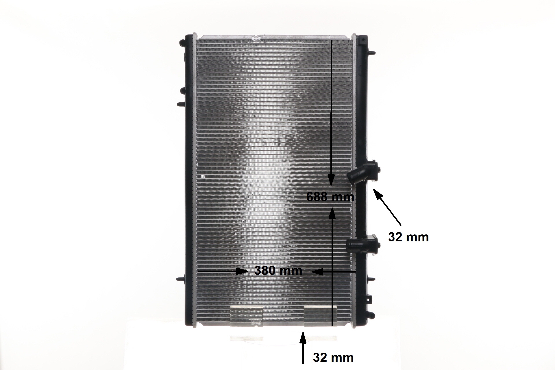 Radiateur, koelvloeistof MAHLE ORIGINAL CITROËN CR 802 000S