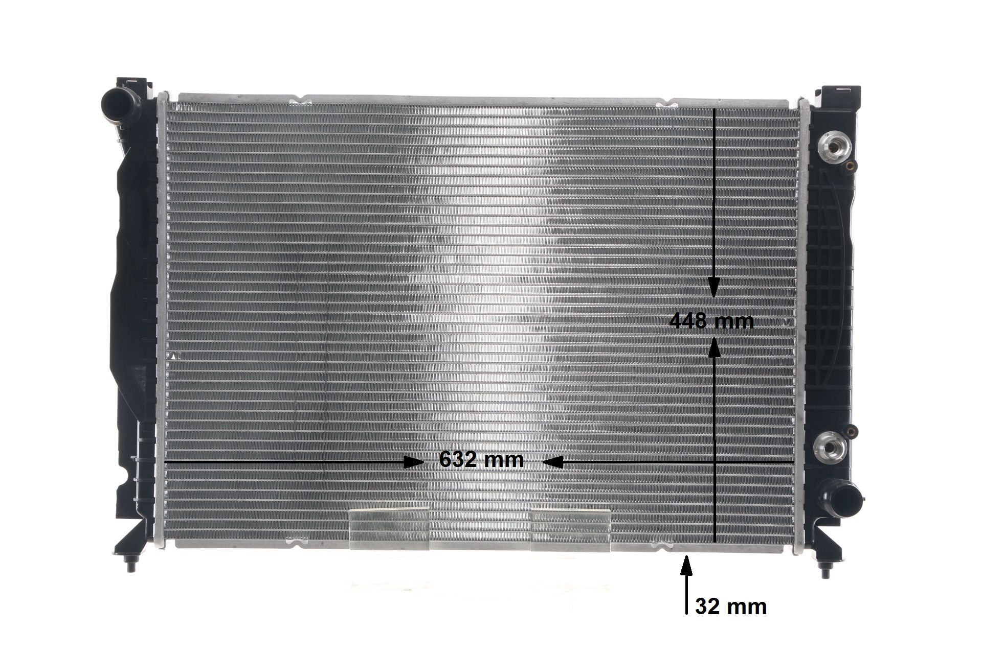 MAHLE ORIGINAL 376733534 Jäähdytin, moottorin jäähdytys