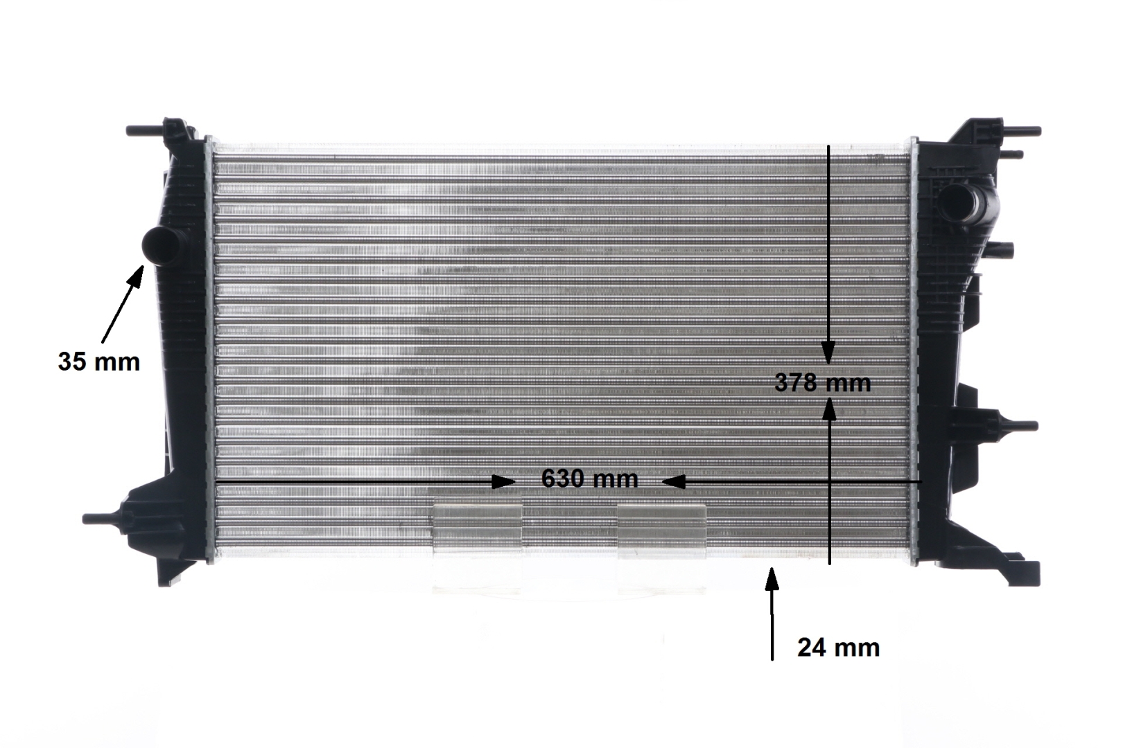 MAHLE ORIGINAL 376735135 Radiateur du moteur
