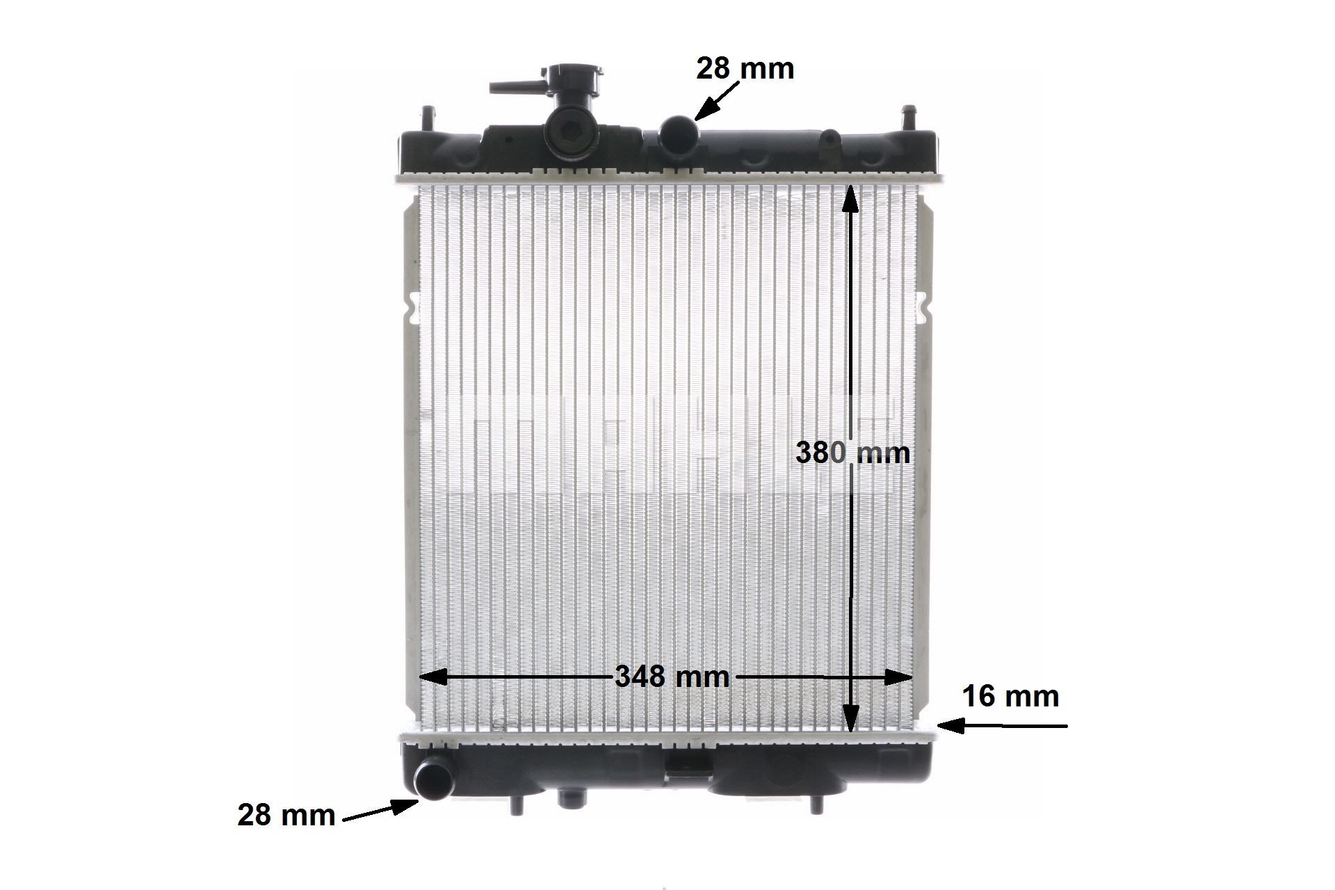 Radiateur du moteur CR 844 000S MAHLE ORIGINAL 21410-1F515 NISSAN