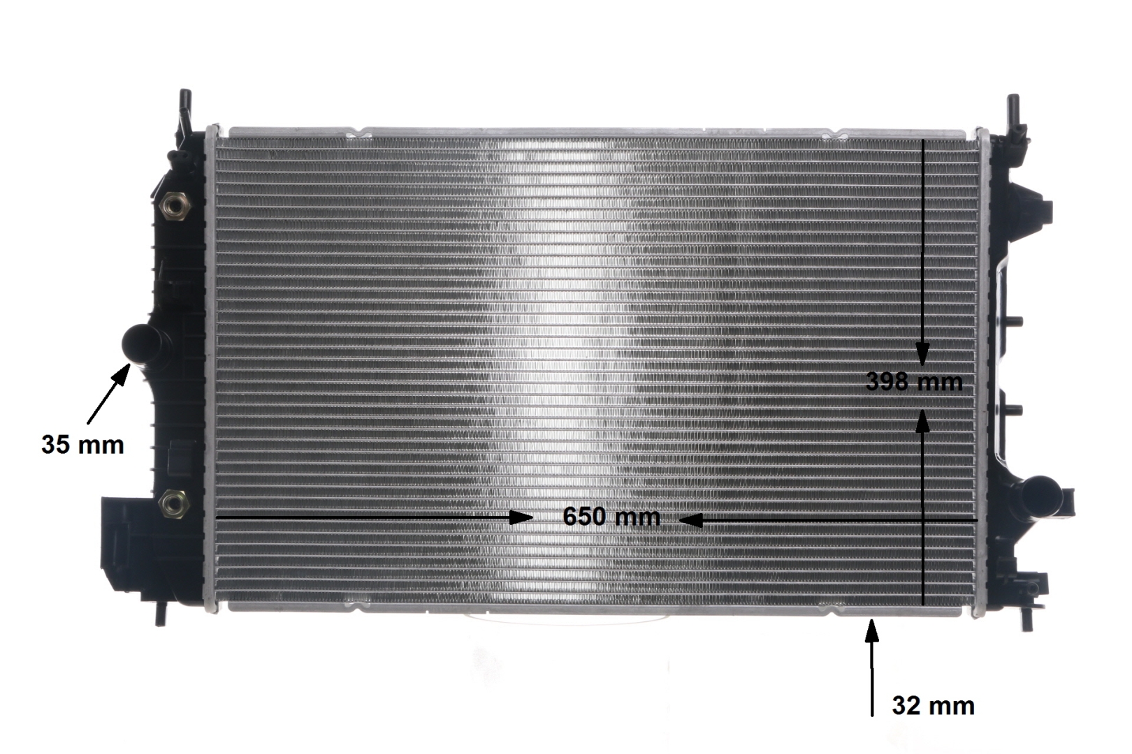 MAHLE ORIGINAL 376700274 Radiateur du moteur