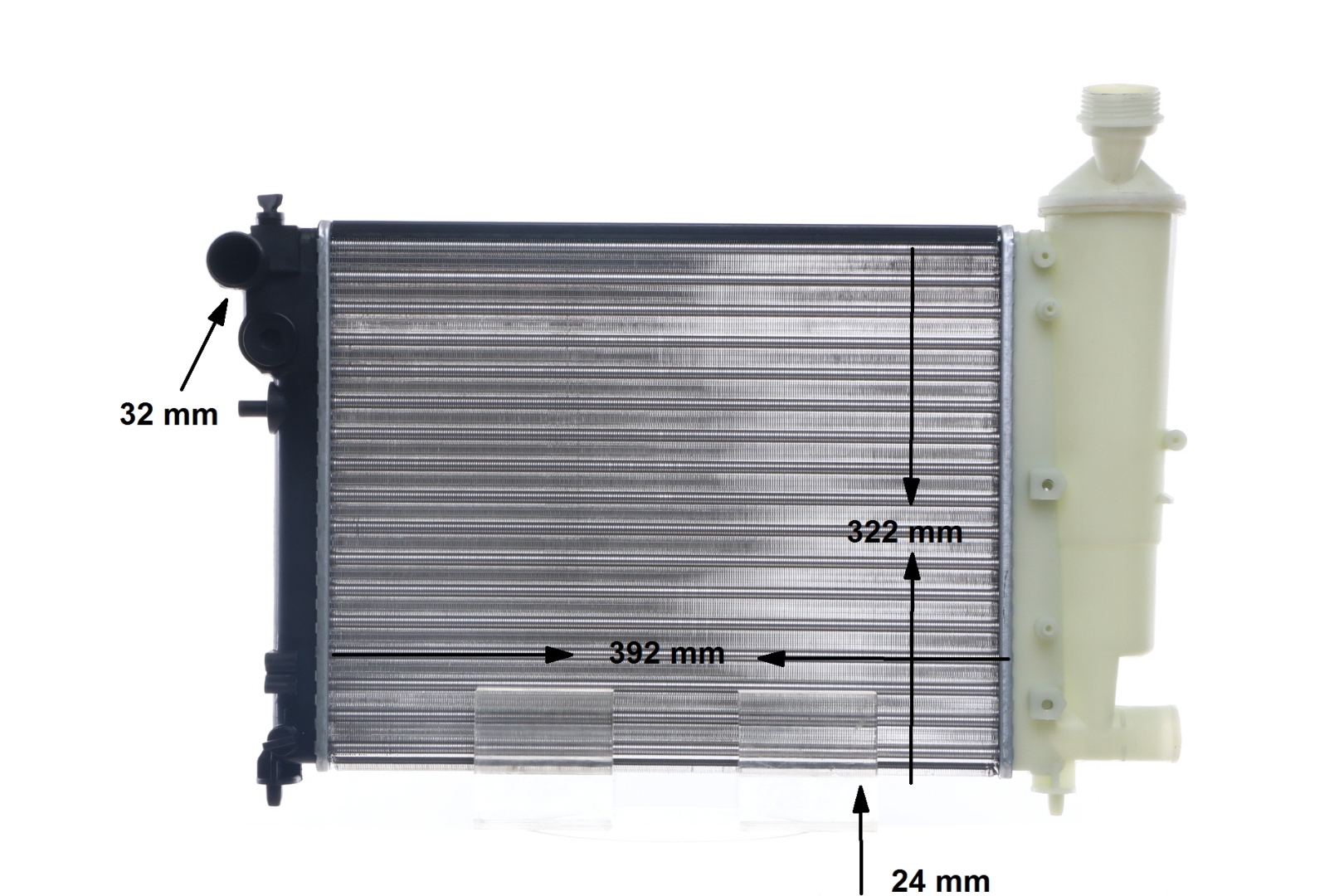 Radiador, refrigeración del motor CR 90 000S MAHLE ORIGINAL 1330A6 LADA