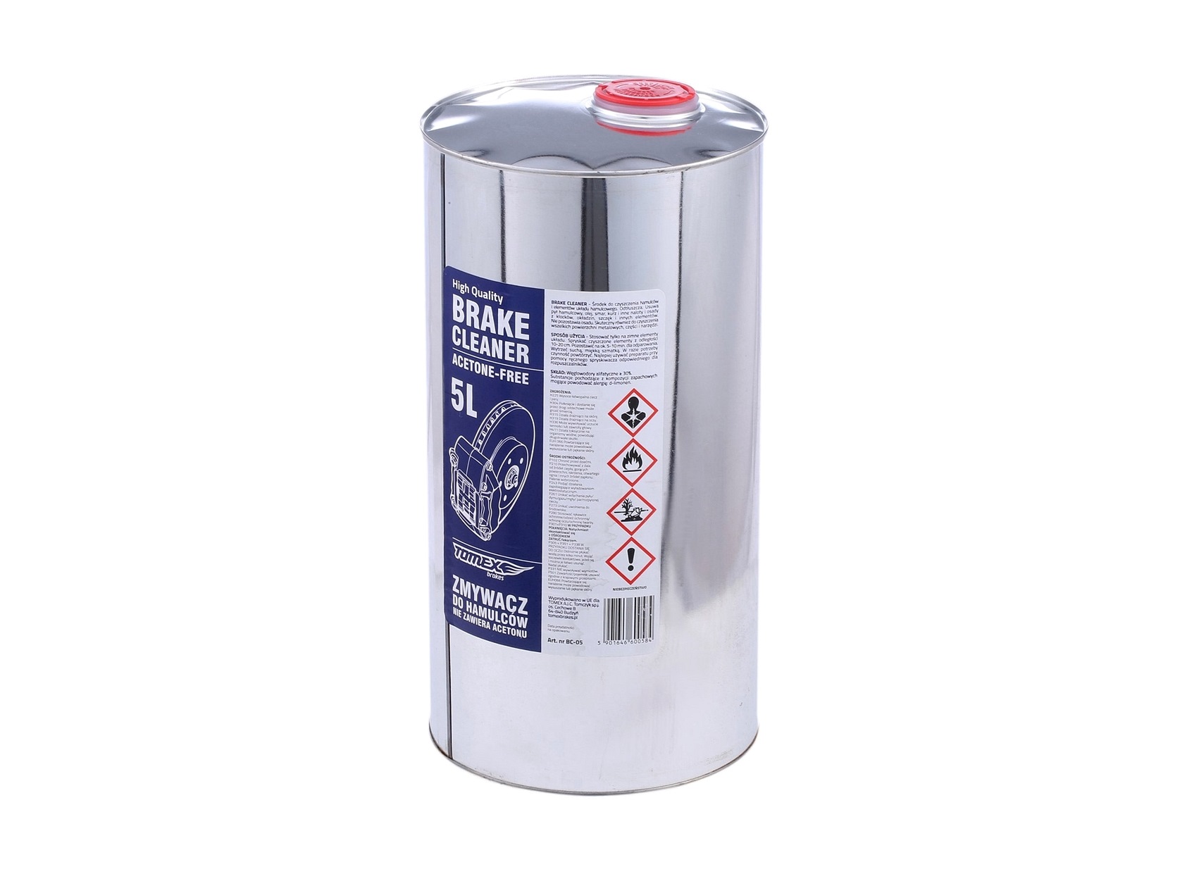 TOMEX brakes BC-05 Brake / Clutch Cleaner Canister, Capacity: 5000ml, Weight: 3,64kg-image-15339511
