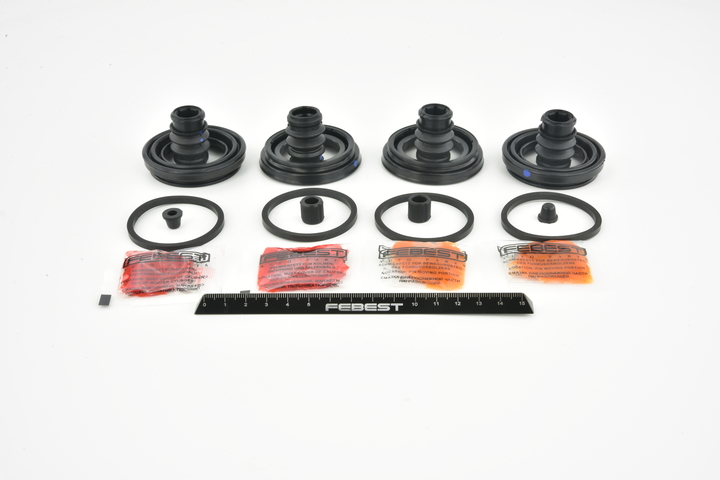 FEBEST 0275-R52F Kit de reparação de pinças de travão para Nissan Pathfinder IV R52 2.5 Hybrid 4WD 256 cv 2014 QR25DER Híbrido completo FEBEST 0275-R52F Jogo de reparação pinça de travão Nissan Pathfinder R52 2.5 Hybrid 4WD 256 cv Gasolina/elétrico preço