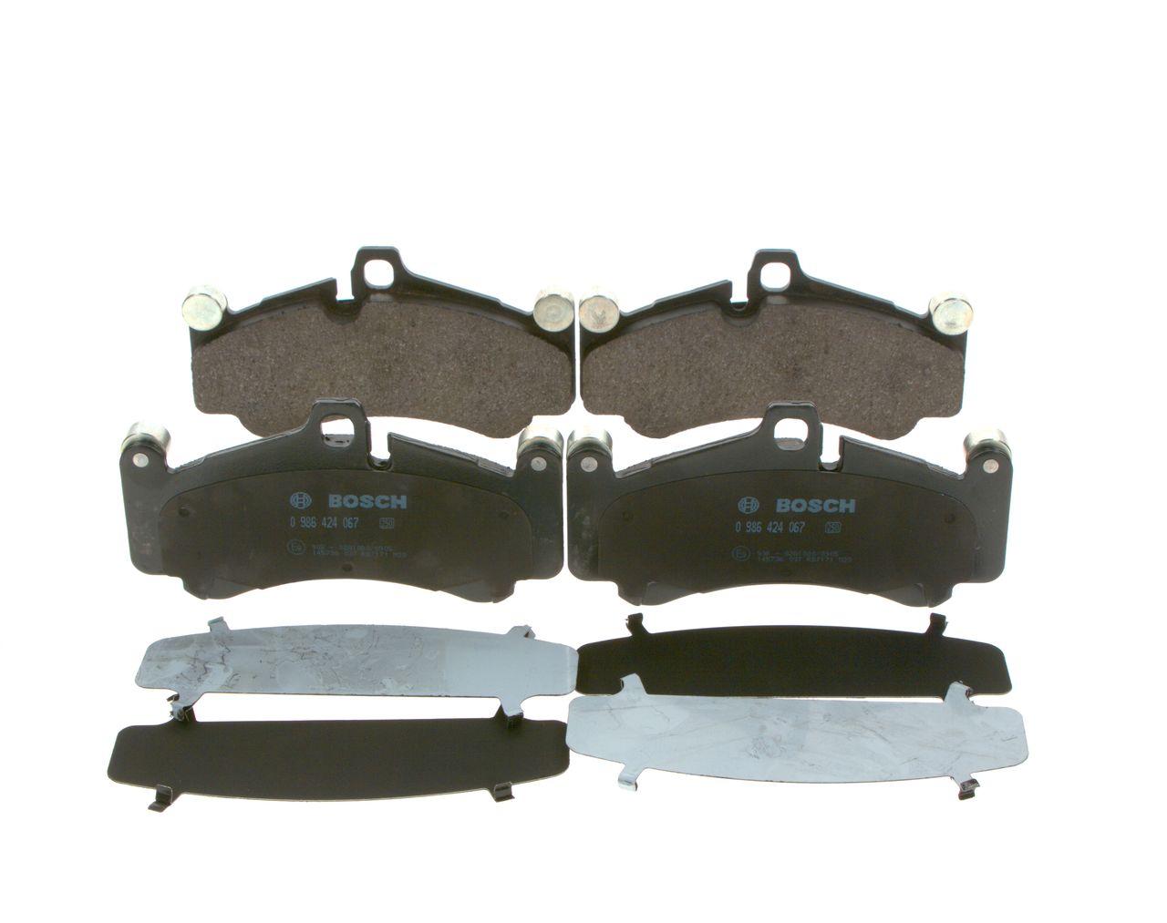 Bremseklodser 0 986 424 067 BOSCH 99735194891 PORSCHE