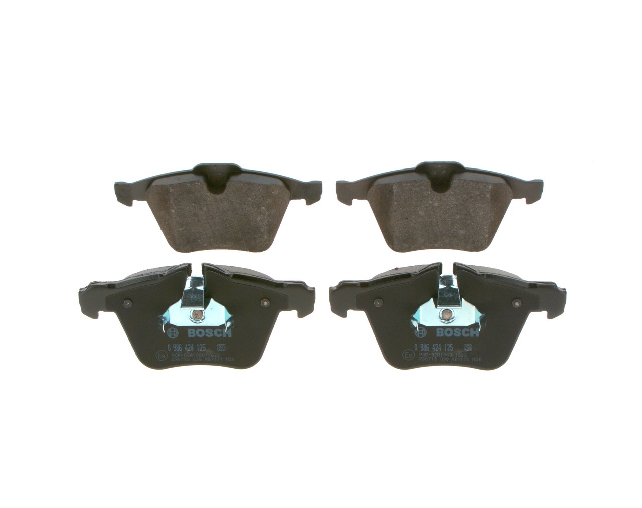 Bremseklosser 0 986 424 125 BOSCH C2D23150 JAGUAR