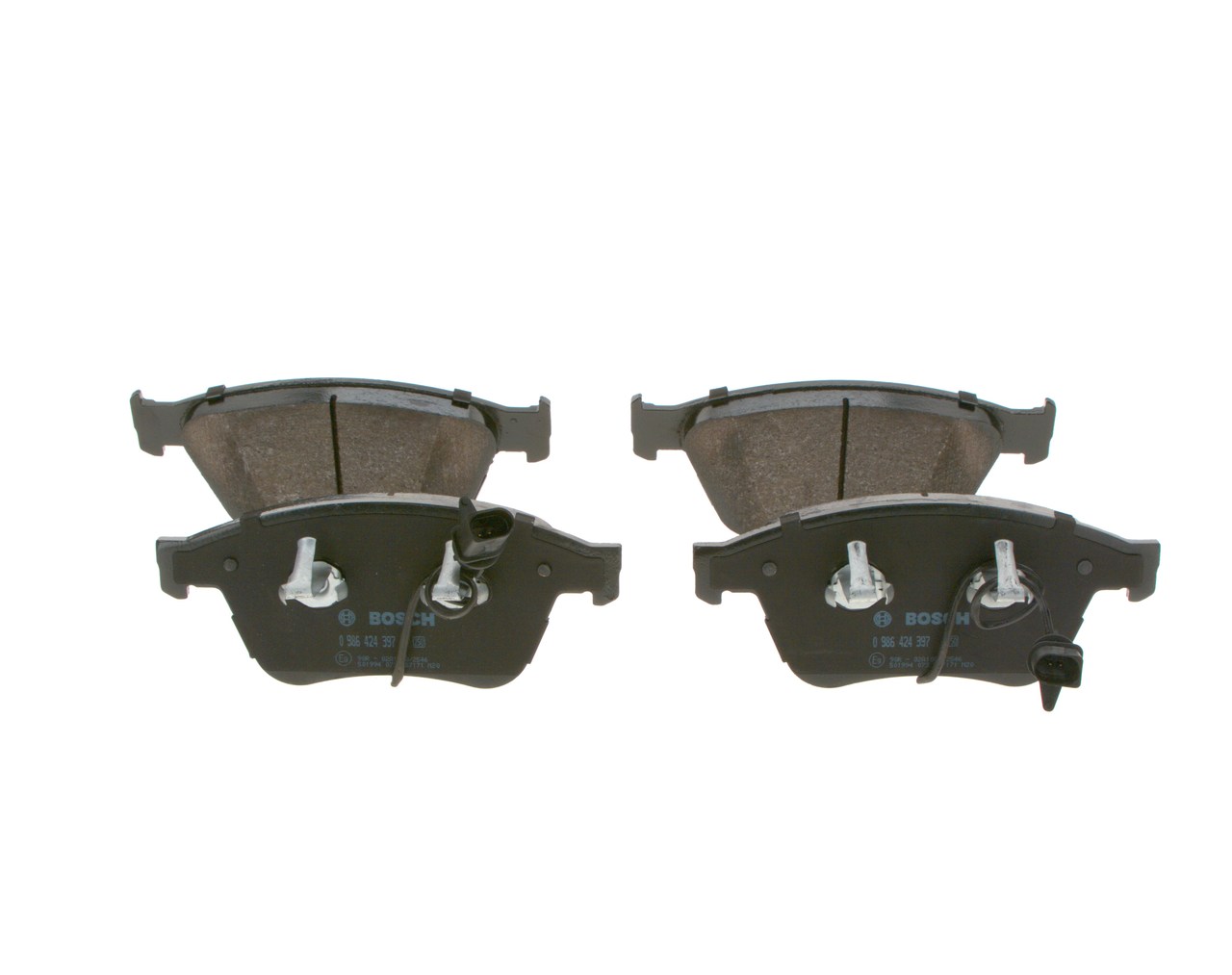 BOSCH Pastilhas de travão 0 986 424 397 BOSCH 0 986 424 397 Pastilhas de travão Bentley Continental 3W baratos