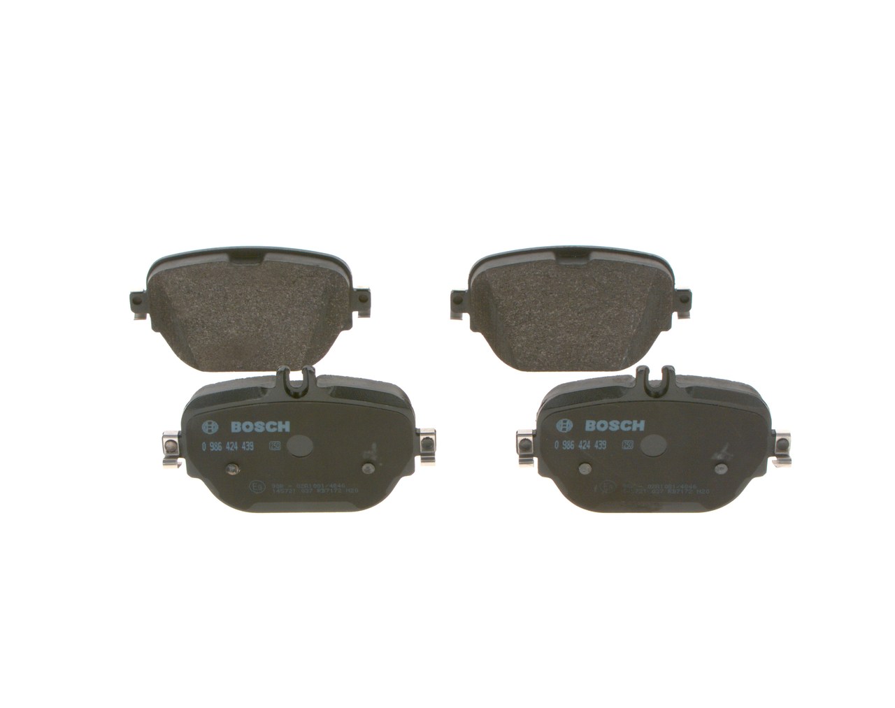 Plaquettes de frein 0 986 424 439 BOSCH A 000 420 89 00 MERCEDES-BENZ