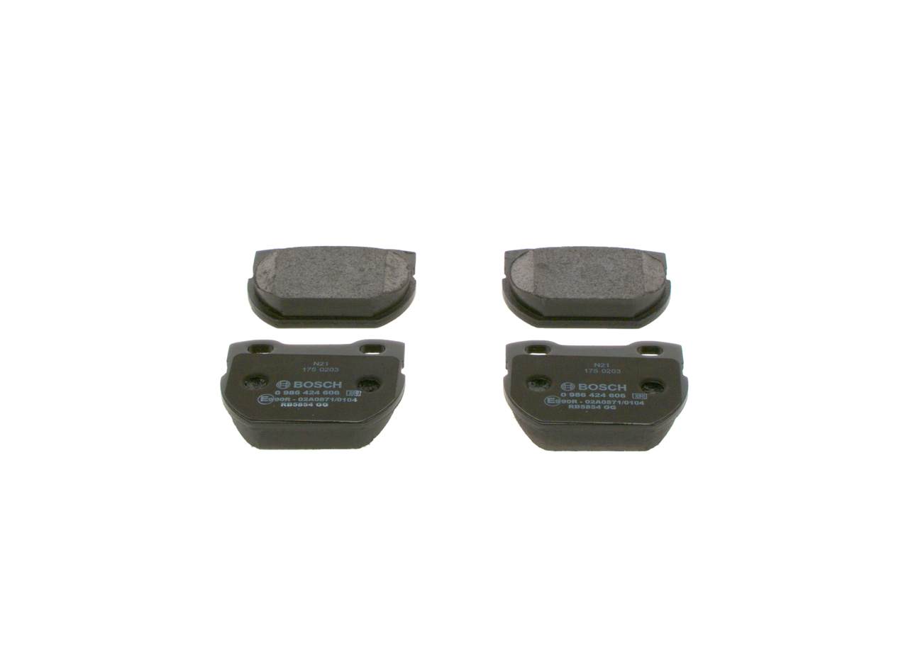BOSCH BP2430 Juego de pastillas de freno