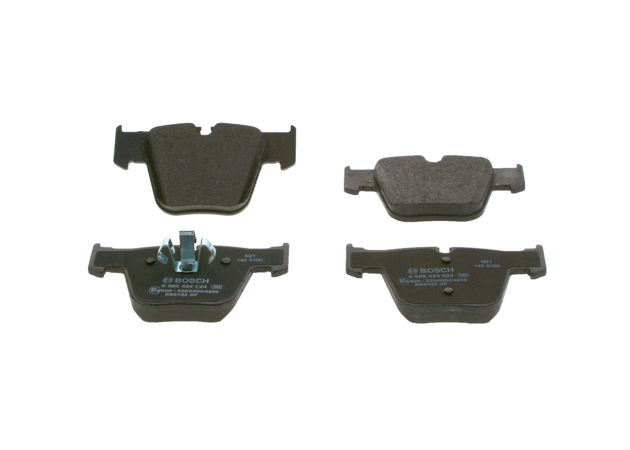 BOSCH BP2437 Kit pastiglie freni