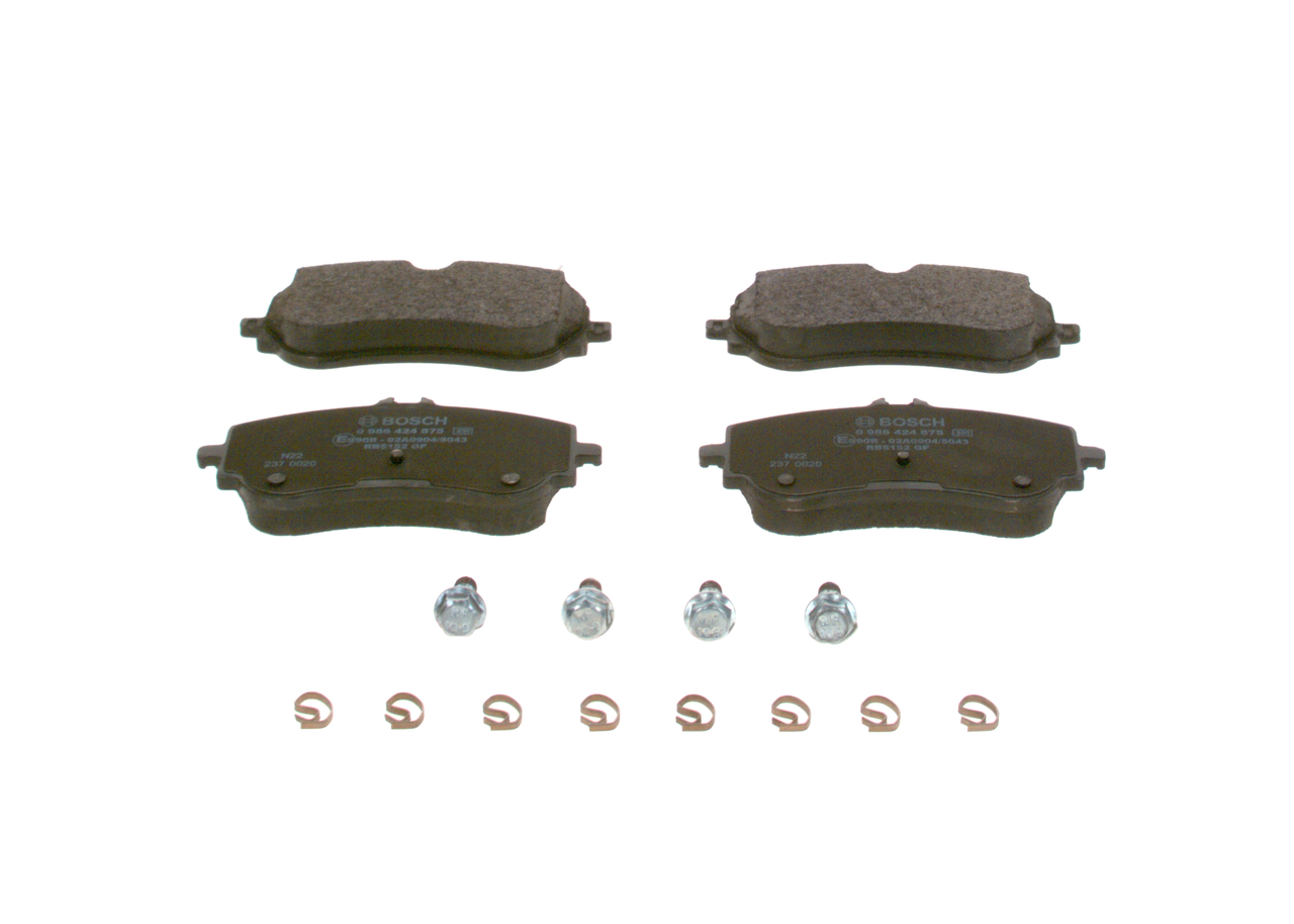 BOSCH 0 986 424 875 Bromsbelägg