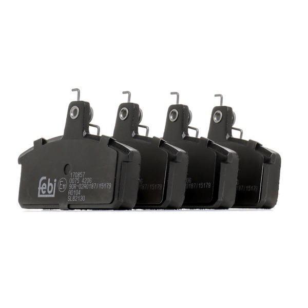 Plaquettes de frein 170857 FEBI BILSTEIN 5 0002 8834 SEAT