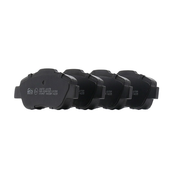 Fékbetét készlet, tárcsafék 170907 FEBI BILSTEIN 77362689 PEUGEOT