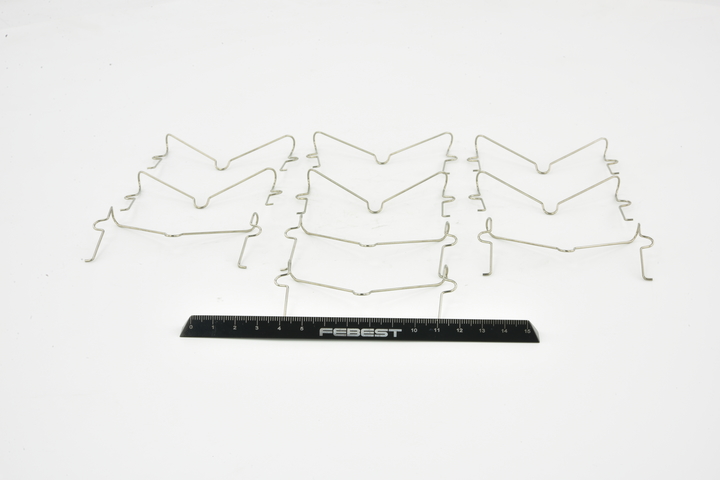 Accessoireset, schijfremblok FEBEST SHARAN 0103-002-PCS10 goedkoop