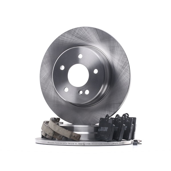 RIDEX 3405B0390 Bremsen komplett Mercedes W203 C 320 3.2 4-matic (203.084) 218 PS Benzin Kosten