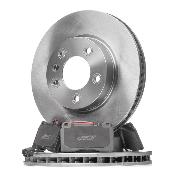 RIDEX 3405B0396 Pidurikomplekt VW Touareg 1 3.6 V6 FSI 280 hj Bensiin hind