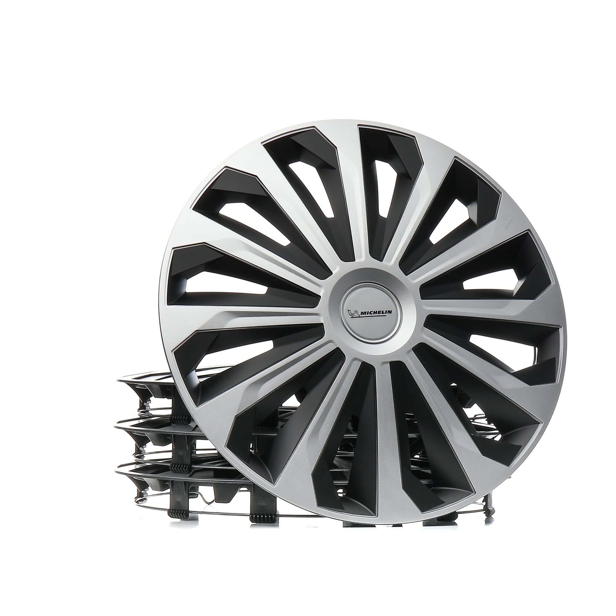 ARGO 16 COSMO SILVER BLACK Wheel covers 16Inch, black/silver-image-15760569