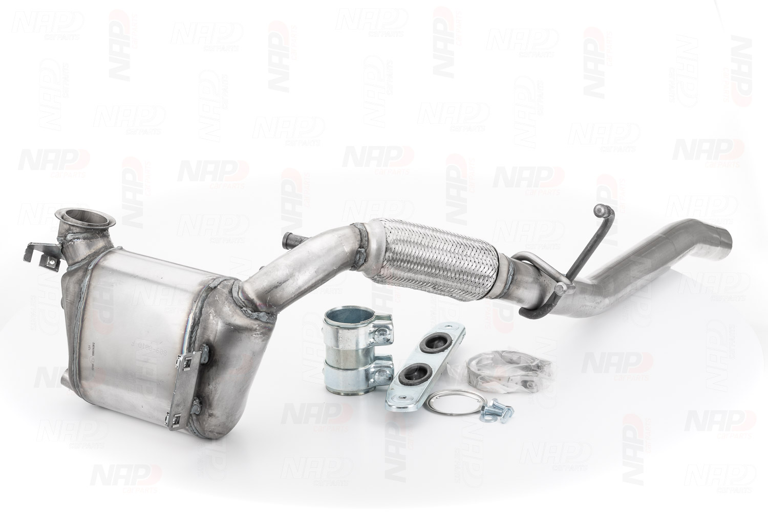 CAD10009 Montagesatz, Katalysator NAP carparts 1K0254700NX VW