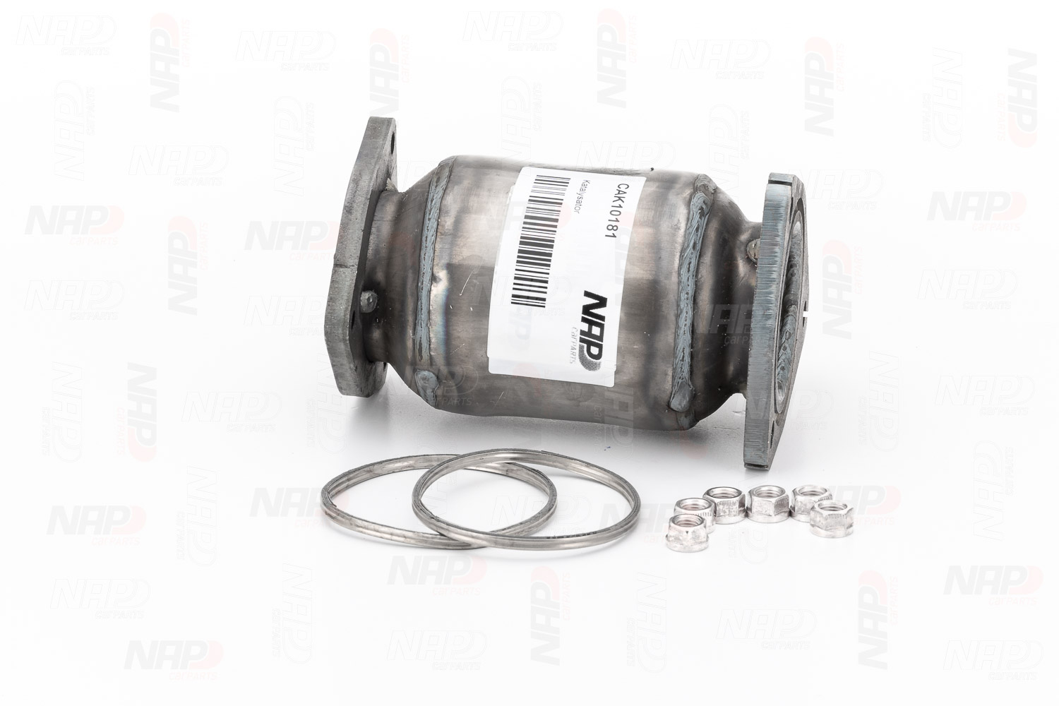 Catalytic converter CAK10181 NAP carparts 96 344 446 CHEVROLET