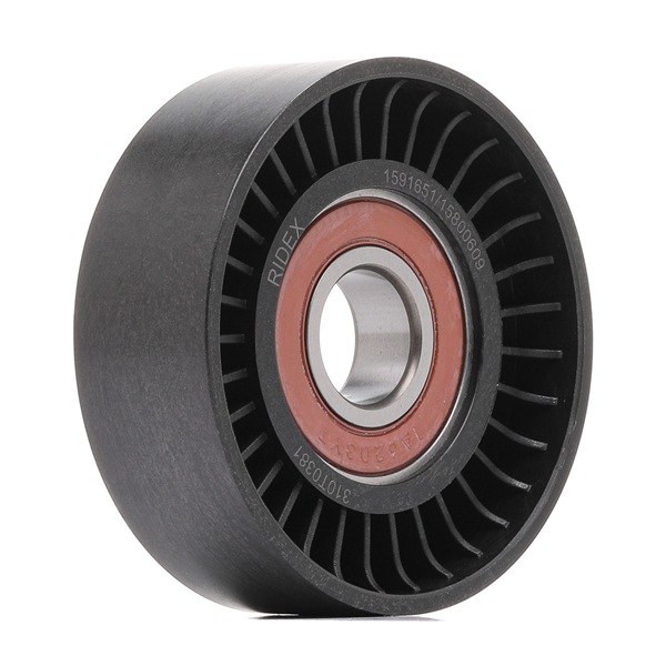 RIDEX 310T0381 Spanrol, poly v-riem Opel Corsa C 1.2 Twinport (F08, F68) 80 Pk Benzine prijs