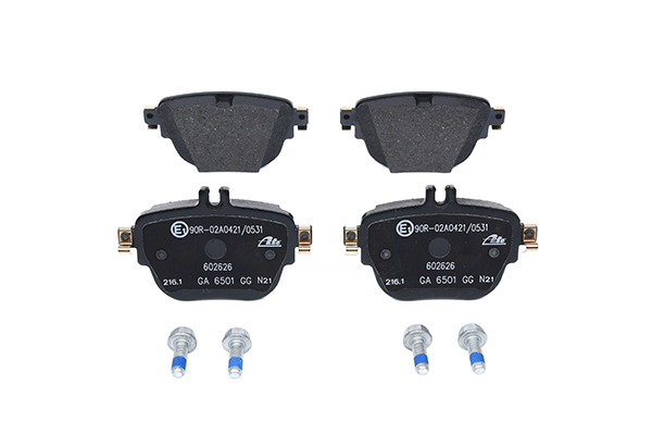 Jeu de plaquettes de frein ATE 602626 pour MERCEDES-BENZ