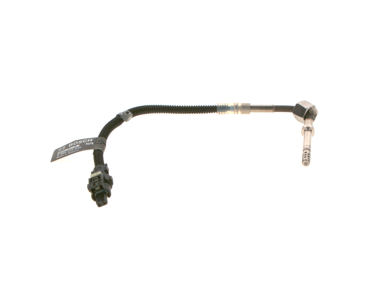Sensor, udstødningsgastemperatur 0 986 259 039 BOSCH A007 153 90 28 MERCEDES-BENZ