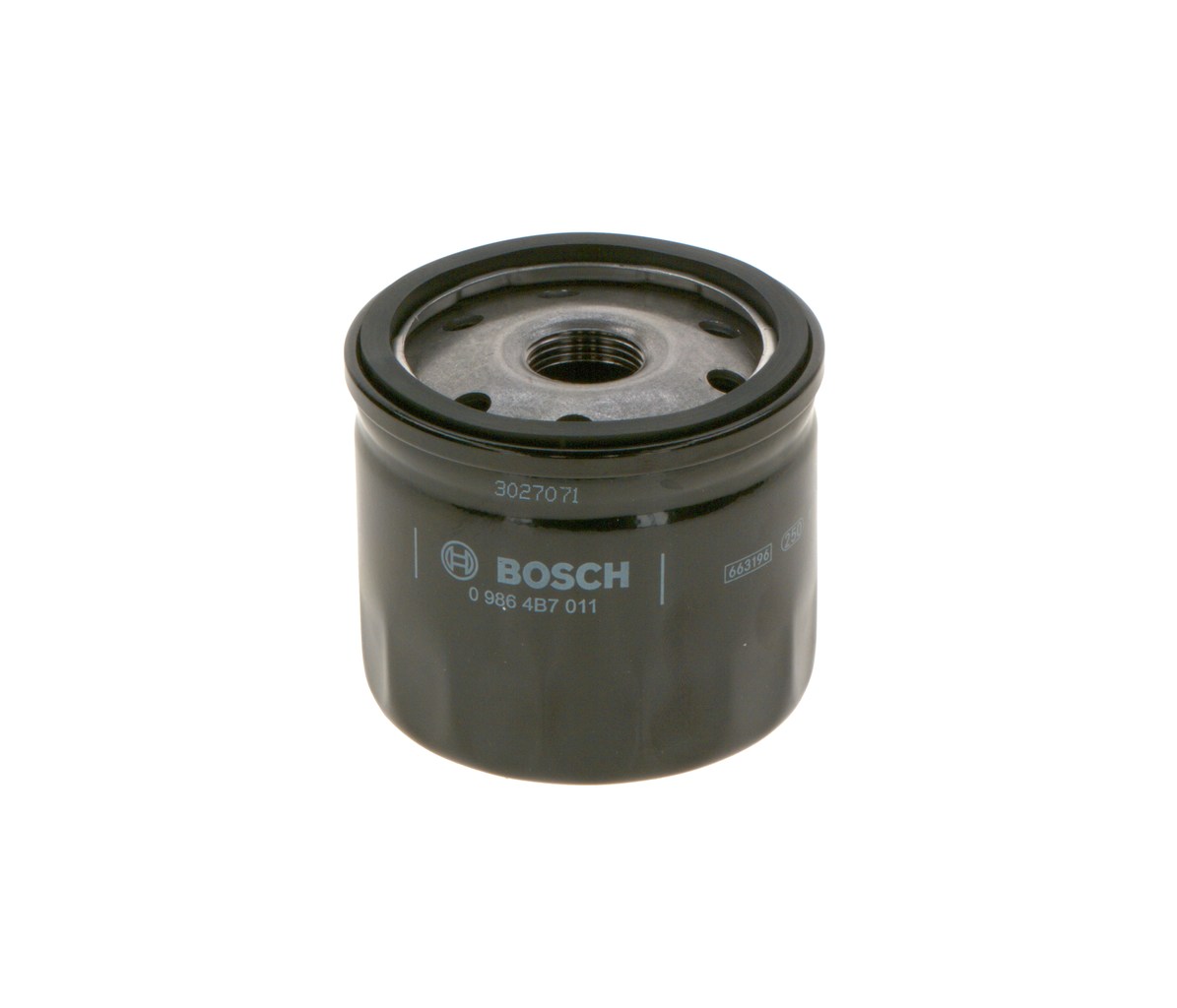 BOSCH 0 986 4B7 011 Oliefilter van de motor Nissan Micra k13 1.5 D 64 Pk Diesel prijs