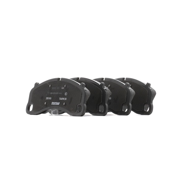 TEXTAR 2551901 Τακάκια φρένων PORSCHE 911 Targa (992) 3.0 4 (992510) 385 PS 2021