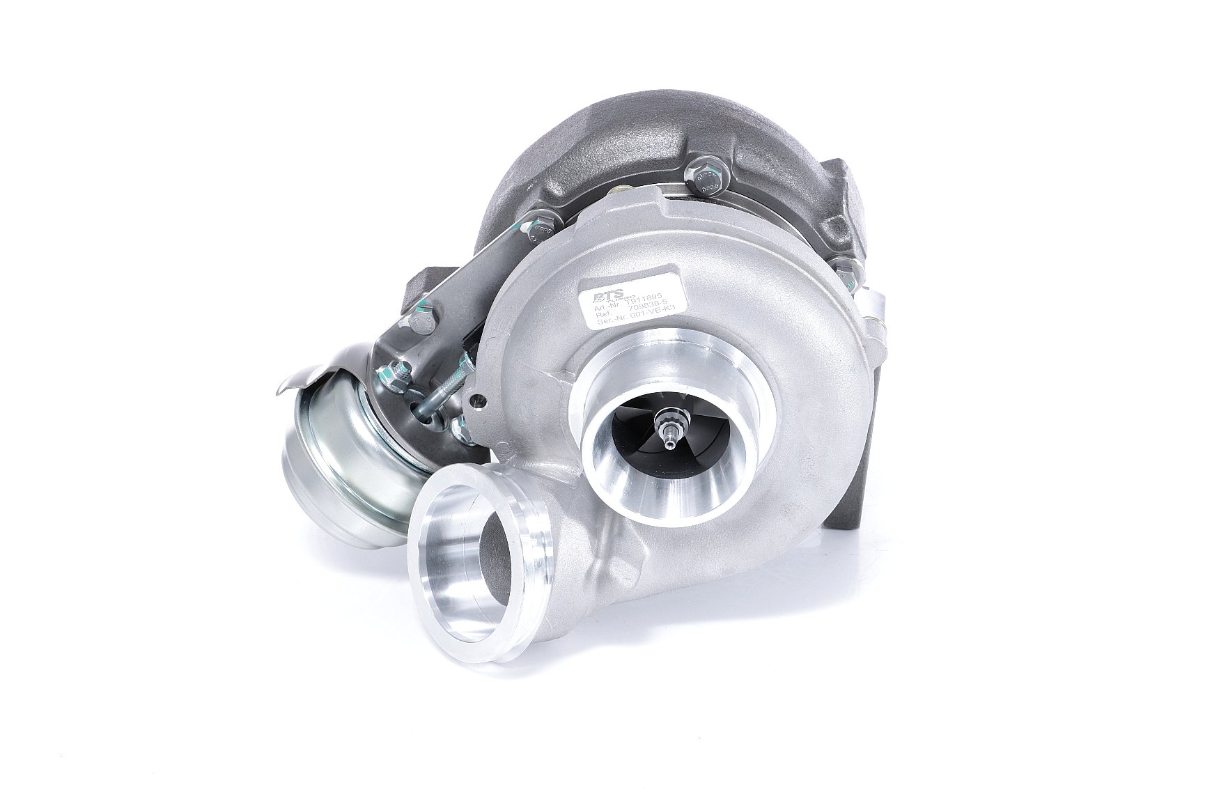 BTS TURBO T911895BT Turbo MERCEDES-BENZ Sprinter 5-T Flatbed Kuorma-auto/Alusta (W905) 616 CDI 2.7 (905.612, 905.613, 905.622) 156 hv Diesel hinta