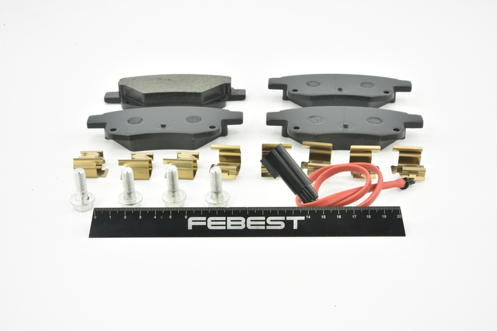 FEBEST Juego de pastillas de freno 2101-TT9R Pastillas FEBEST FIESTA 2101-TT9R baratos
