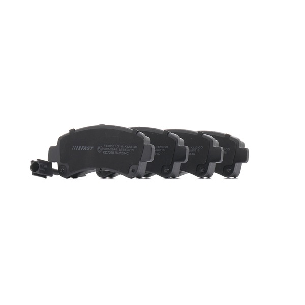 Τακάκια φρένων FT29551 FAST 1612434080 BMW